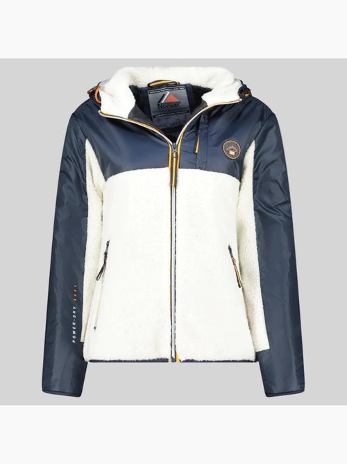Casaco polar com capuz ulyssim – geographical norway - Kiabi