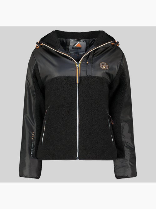 Casaco polar com capuz ulyssim – geographical norway - Kiabi