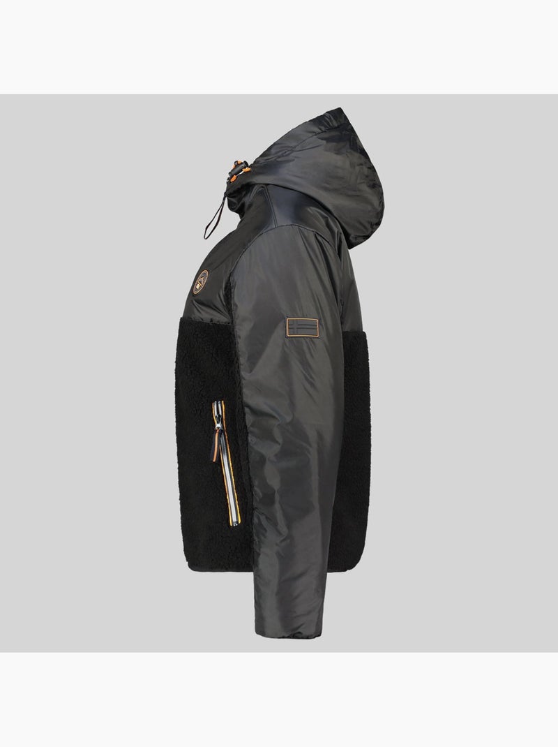 Casaco polar com capuz ulyssim – geographical norway Preto - Kiabi