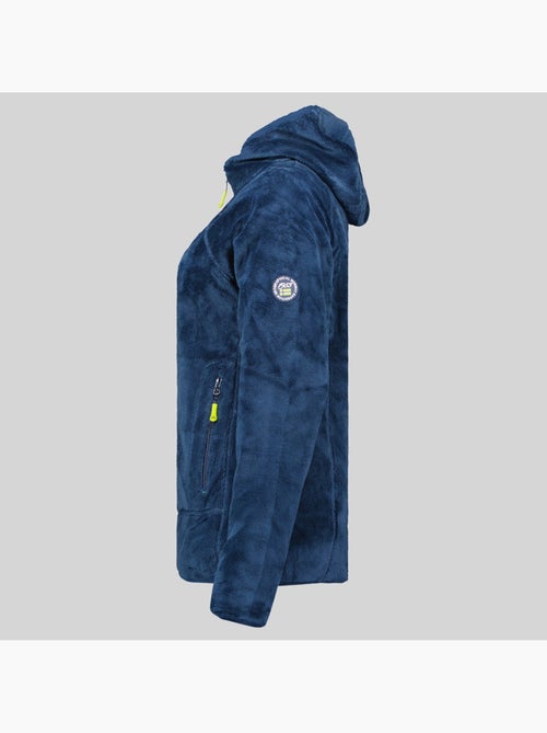 Casaco polar com capuz upalood – geographical norway - Kiabi
