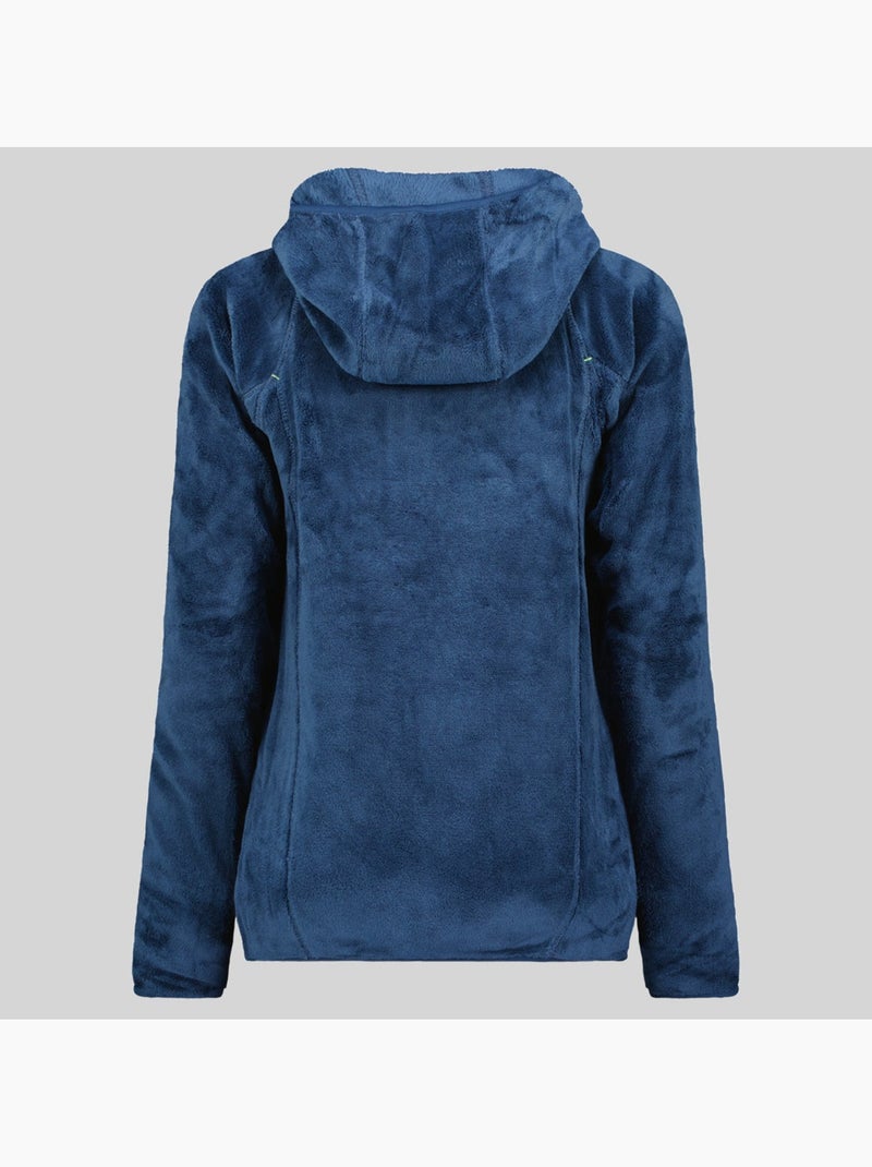 Casaco polar com capuz upalood – geographical norway Azul-marinho - Kiabi