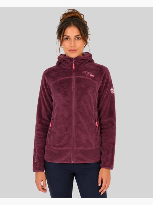 Casaco polar com capuz upalood – geographical norway - Kiabi