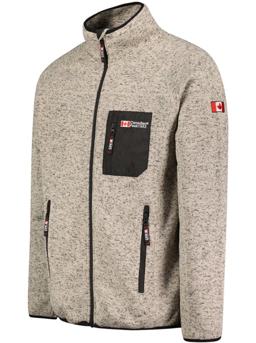 Casaco polar com fecho e gola subida titleak – canadian peak - Kiabi Casaco polar com fecho e gola subida titleak – canadian peak - Kiabi