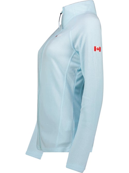 Casaco polar com fecho e gola subida tugeak – canadian peak - Kiabi Casaco polar com fecho e gola subida tugeak – canadian peak - Kiabi