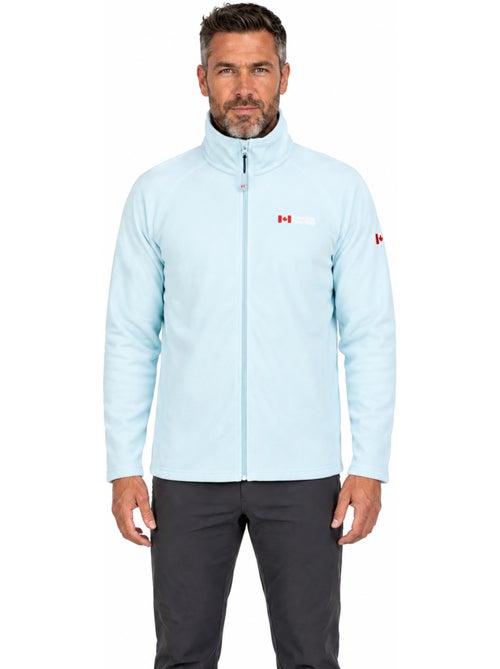 Casaco polar com fecho e gola subida tugeak – canadian peak - Kiabi