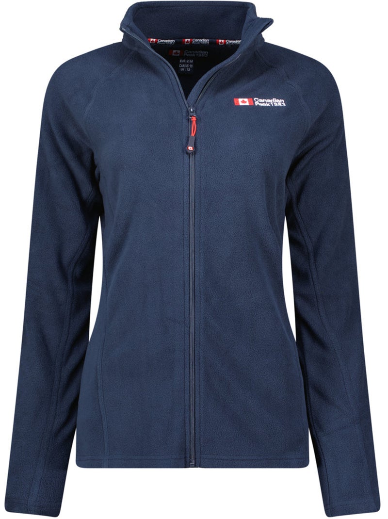 Casaco polar com fecho e gola subida tugeak – canadian peak Azul-marinho - Kiabi
