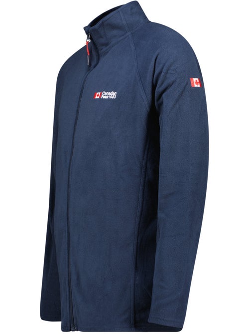 Casaco polar com fecho e gola subida tugeak – canadian peak - Kiabi Casaco polar com fecho e gola subida tugeak – canadian peak - Kiabi
