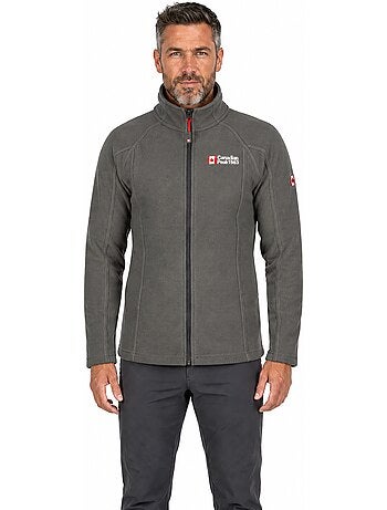 Casaco polar com fecho e gola subida tugeak – canadian peak