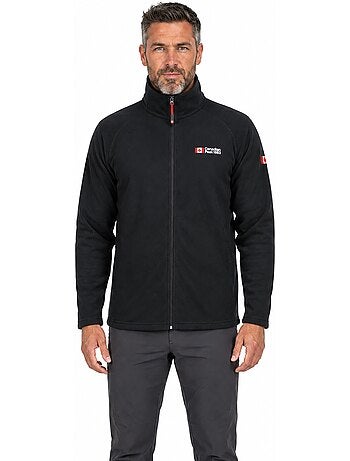 Casaco polar com fecho e gola subida tugeak – canadian peak