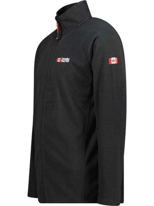 Casaco polar com fecho e gola subida tugeak – canadian peak - Kiabi Casaco polar com fecho e gola subida tugeak – canadian peak - Kiabi