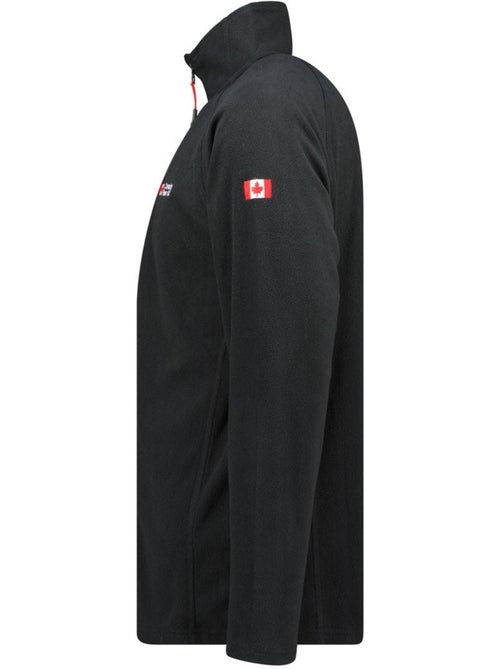 Casaco polar com fecho e gola subida tugeak – canadian peak - Kiabi Casaco polar com fecho e gola subida tugeak – canadian peak - Kiabi