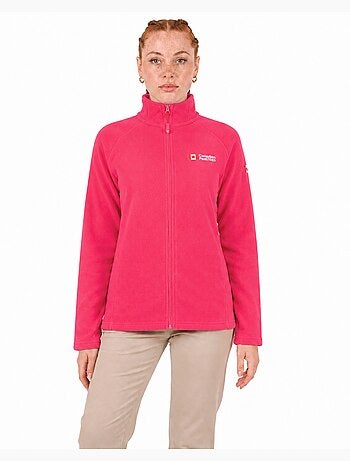 Casaco polar com fecho e gola subida tugeak – canadian peak