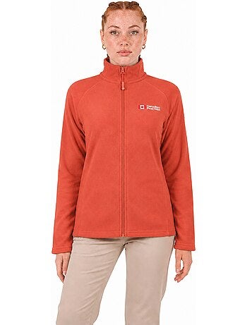 Casaco polar com fecho e gola subida tugeak – canadian peak