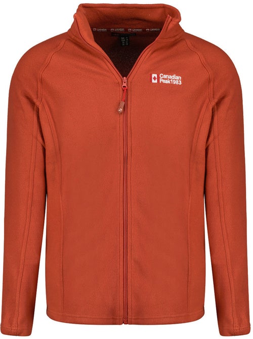 Casaco polar com fecho e gola subida tugeak – canadian peak - Kiabi