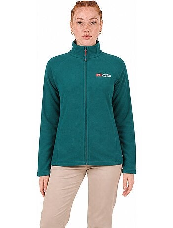 Casaco polar com fecho e gola subida tugeak – canadian peak