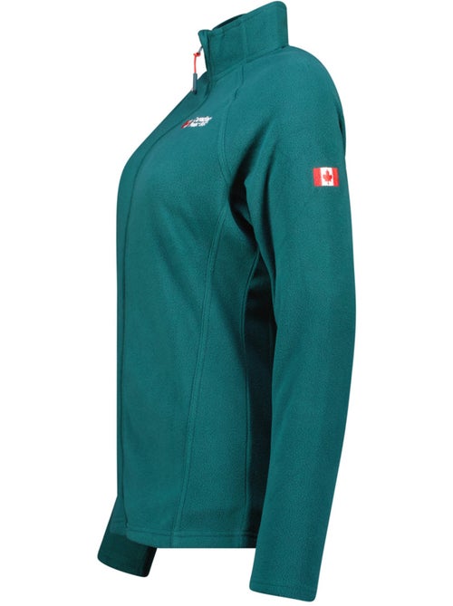 Casaco polar com fecho e gola subida tugeak – canadian peak - Kiabi Casaco polar com fecho e gola subida tugeak – canadian peak - Kiabi