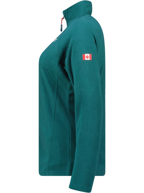 Casaco polar com fecho e gola subida tugeak – canadian peak - Kiabi Casaco polar com fecho e gola subida tugeak – canadian peak - Kiabi