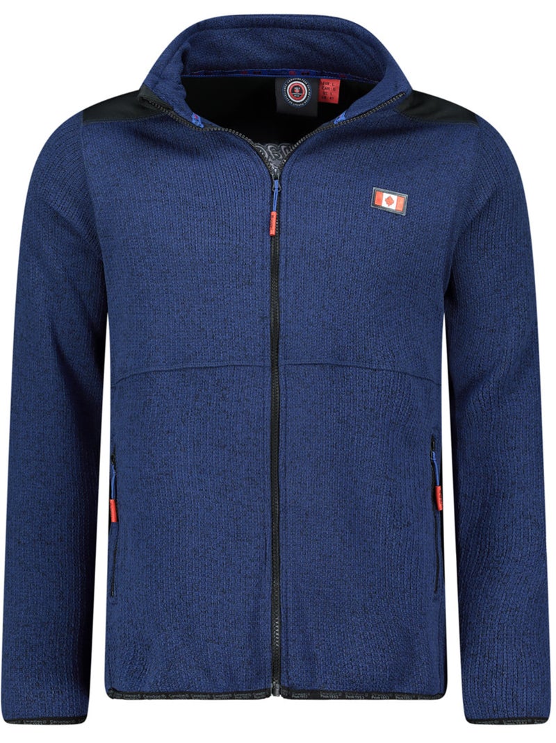 Casaco polar com fecho tickaeleak – canadian peak Azul-marinho - Kiabi