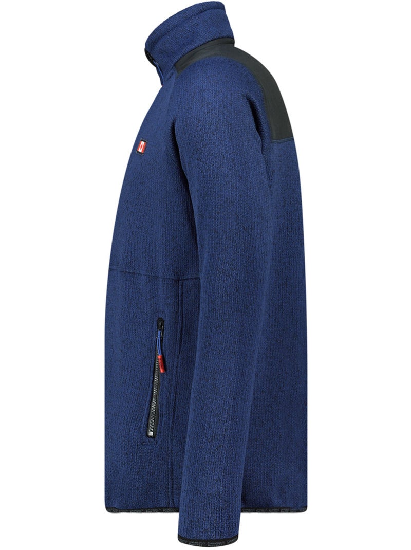 Casaco polar com fecho tickaeleak – canadian peak Azul-marinho - Kiabi