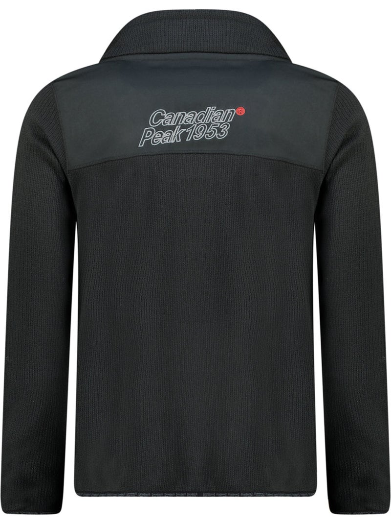 Casaco polar com fecho tickaeleak – canadian peak Preto - Kiabi