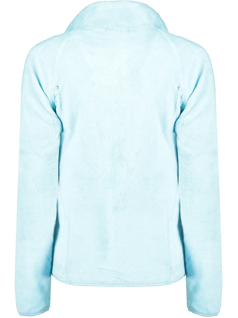 Casaco polar com fecho udilas – canadian peak Azul-céu - Kiabi