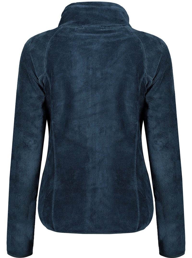 Casaco polar com fecho udilas – canadian peak Azul-marinho - Kiabi
