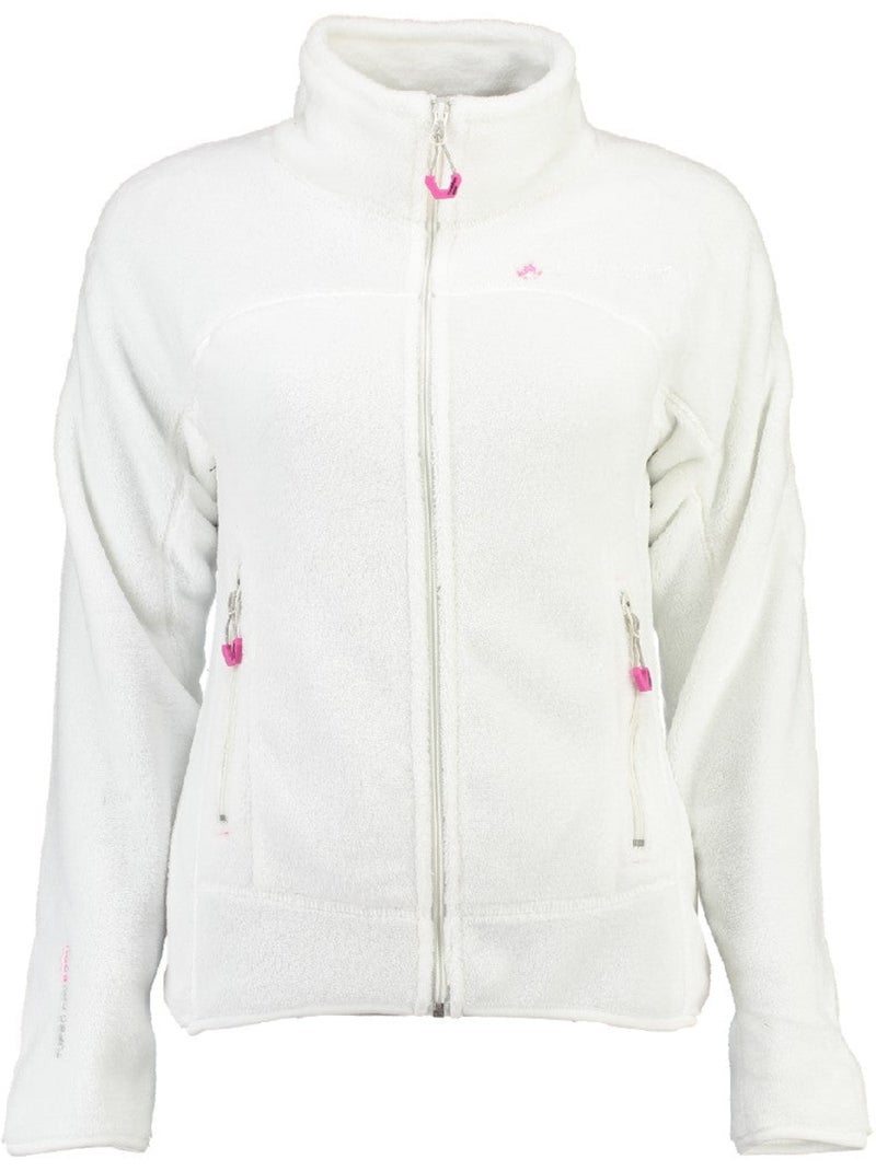 Casaco polar com fecho udilas – canadian peak Branco - Kiabi