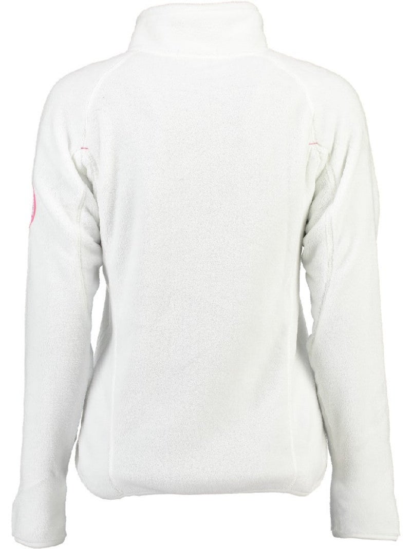 Casaco polar com fecho udilas – canadian peak Branco - Kiabi