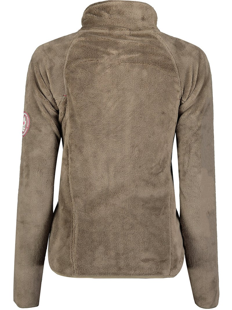 Casaco polar com fecho udilas – canadian peak Toupe - Kiabi