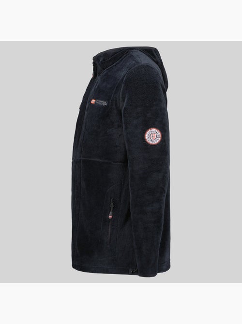 Casaco polar com fecho upload hood – geographical norway - Kiabi
