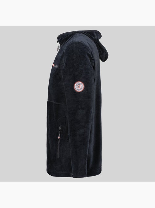 Casaco polar com fecho upload hood – geographical norway - Kiabi