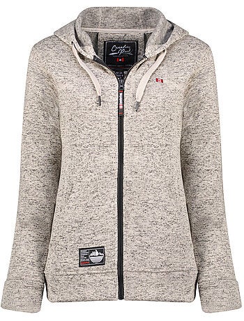 Casaco polar com gola subida talerteak – canadian peak