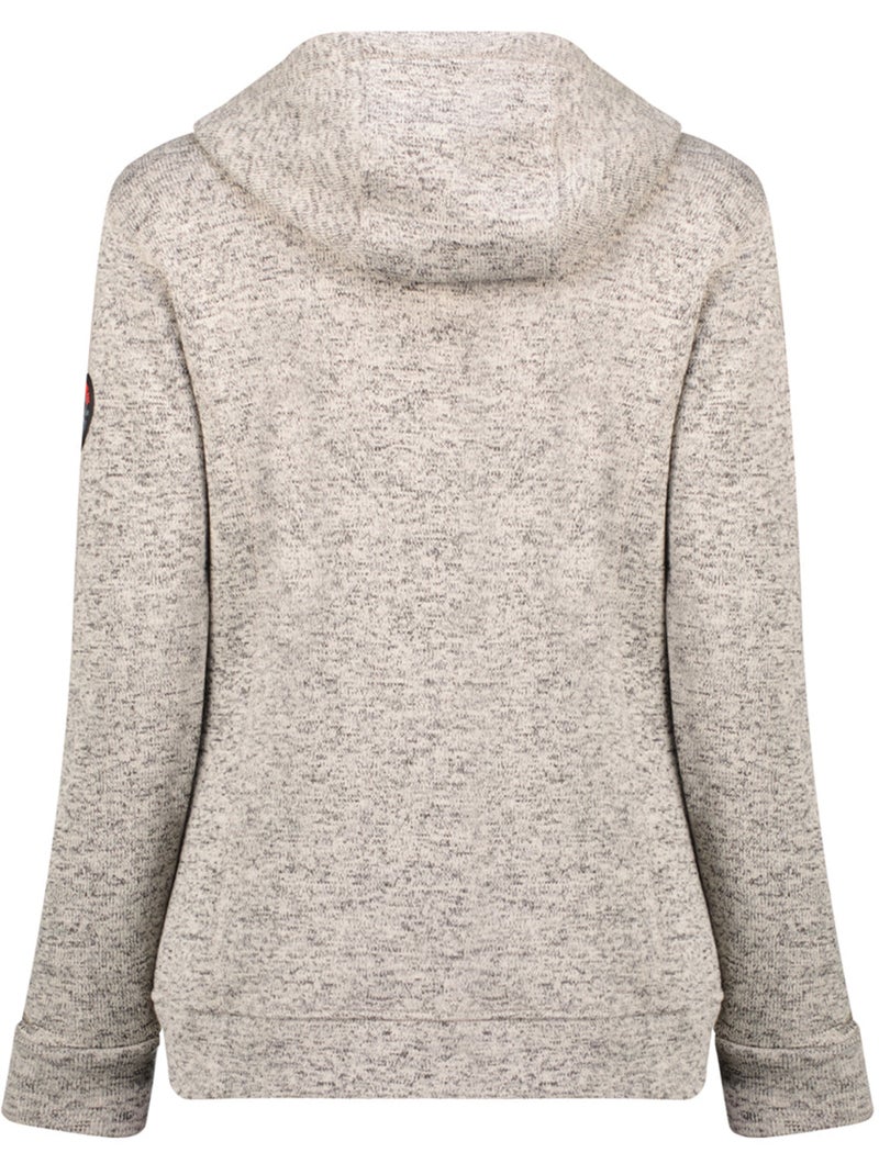 Casaco polar com gola subida talerteak – canadian peak Cinza claro - Kiabi