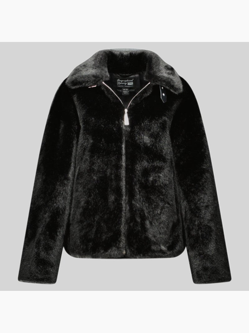 Casaco polar donica – geographical norway Preto - Kiabi