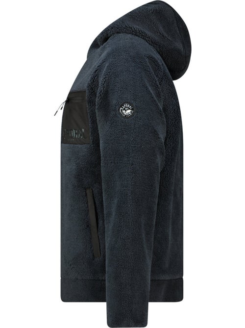 Casaco polar em sherpa com capuz udaforaf – kaporal - Kiabi Casaco polar em sherpa com capuz udaforaf – kaporal - Kiabi