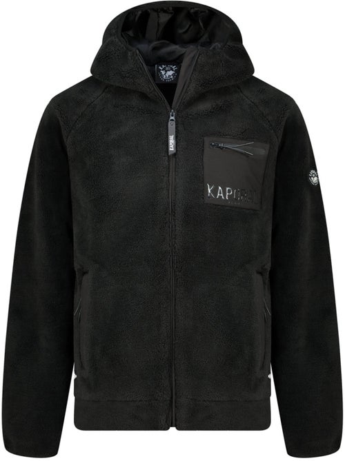 Casaco polar em sherpa com capuz udaforaf – kaporal - Kiabi Casaco polar em sherpa com capuz udaforaf – kaporal - Kiabi