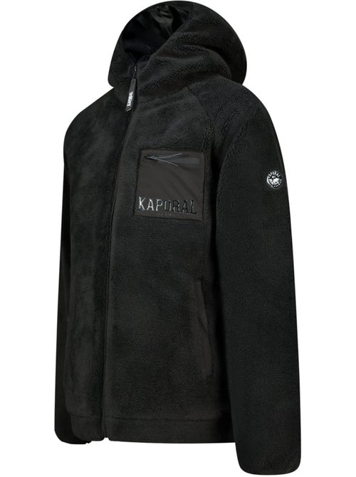 Casaco polar em sherpa com capuz udaforaf – kaporal - Kiabi Casaco polar em sherpa com capuz udaforaf – kaporal - Kiabi