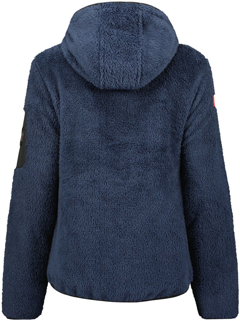 Casaco polar fino com gola subida ulebeak – canadian peak Azul-marinho - Kiabi