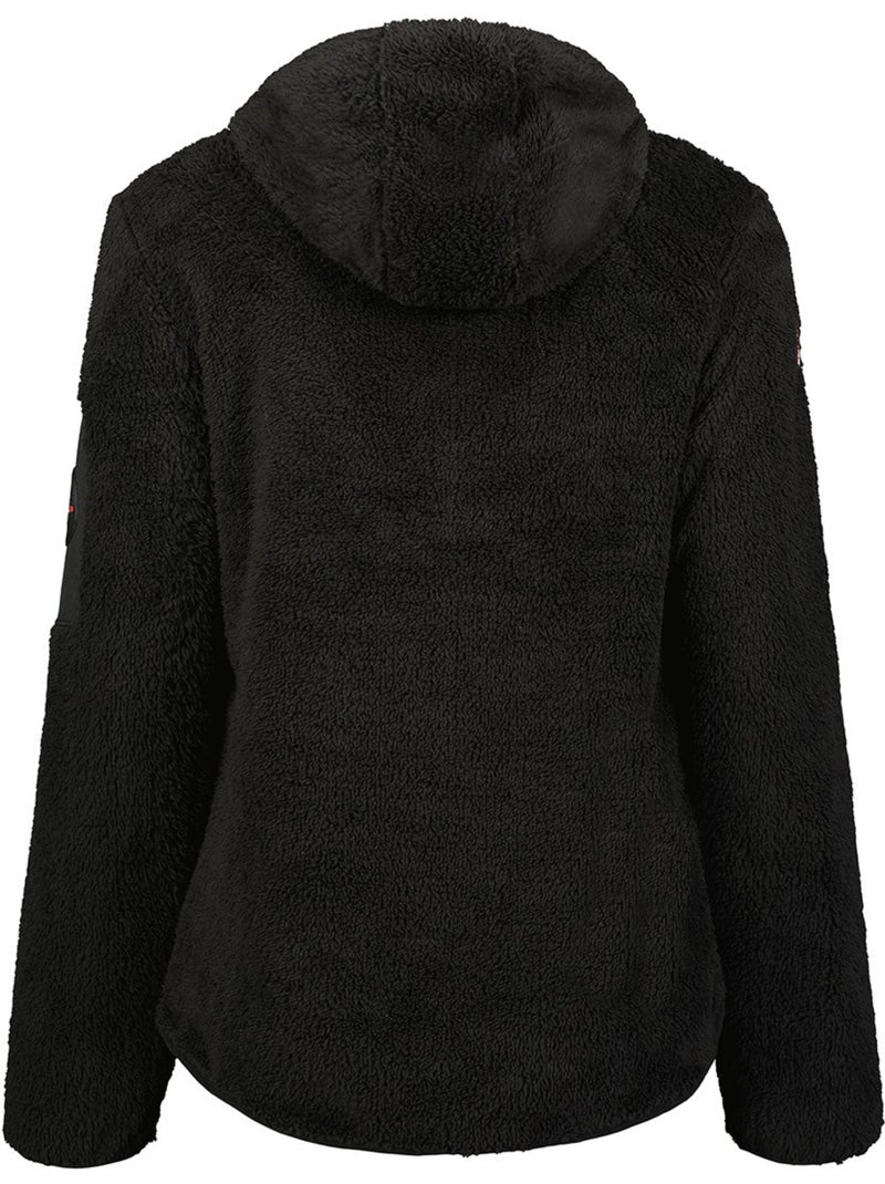 Casaco polar fino com gola subida ulebeak – canadian peak Preto - Kiabi