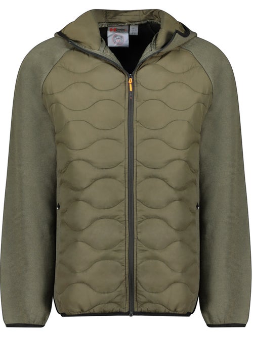Casaco polar grosso bimaterial com capuz tenessoeak – canadian peak - Kiabi Casaco polar grosso bimaterial com capuz tenessoeak – canadian peak - Kiabi