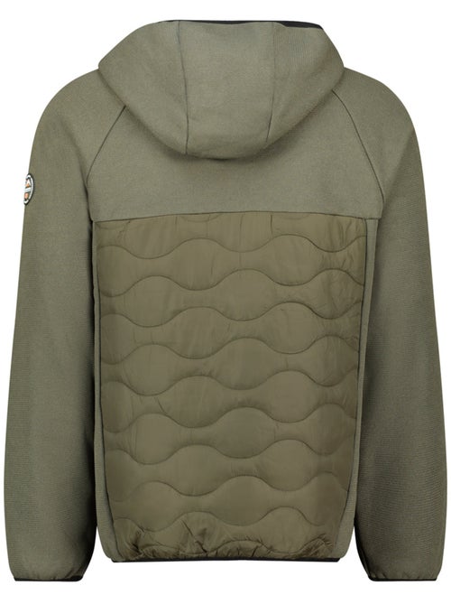 Casaco polar grosso bimaterial com capuz tenessoeak – canadian peak - Kiabi Casaco polar grosso bimaterial com capuz tenessoeak – canadian peak - Kiabi