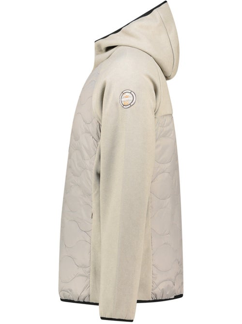 Casaco polar grosso bimaterial com capuz tenessoeak – canadian peak - Kiabi Casaco polar grosso bimaterial com capuz tenessoeak – canadian peak - Kiabi