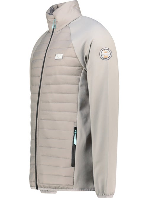 Casaco polar grosso bimaterial touroeak – canadian peak - Kiabi