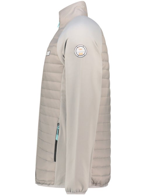 Casaco polar grosso bimaterial touroeak – canadian peak - Kiabi