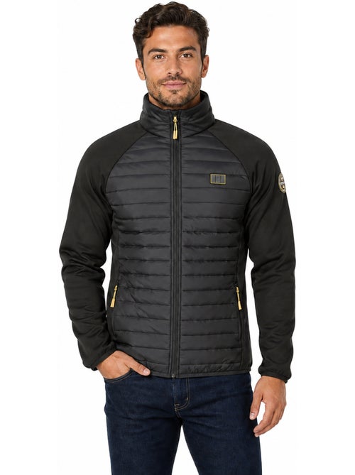 Casaco polar grosso bimaterial touroeak – canadian peak - Kiabi