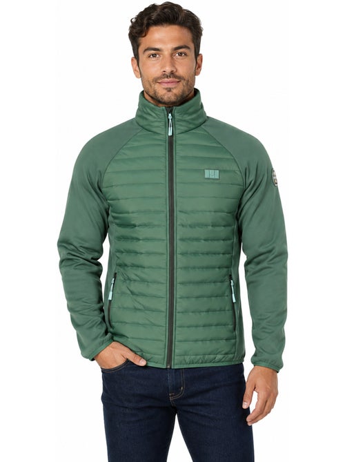 Casaco polar grosso bimaterial touroeak – canadian peak - Kiabi Casaco polar grosso bimaterial touroeak – canadian peak - Kiabi