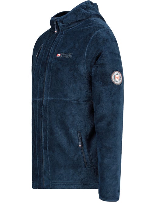 Casaco polar grosso com capuz uploadeak – canadian peak - Kiabi Casaco polar grosso com capuz uploadeak – canadian peak - Kiabi
