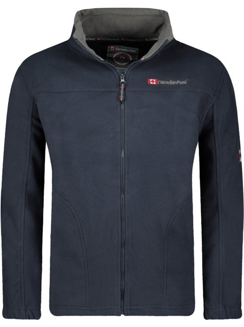 Casaco polar grosso com fecho ultona – canadian peak - Kiabi