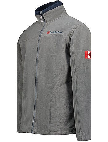 Casaco polar grosso com fecho ultona – canadian peak