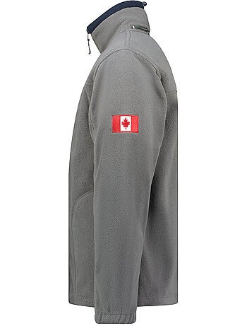 Casaco polar grosso com fecho ultona – canadian peak